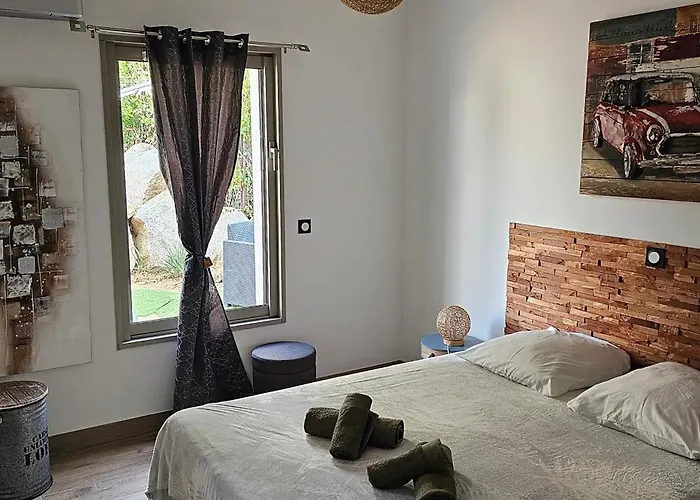 Villas-majos : Magnifique Vue à 3 Minutes Des Plages Sainte-Lucie de Porto-Vecchio